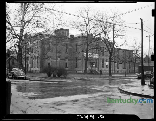 Dudley School building, 1941