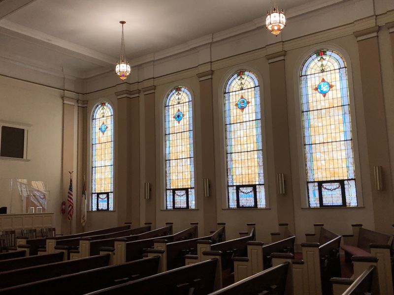 Shiloh Baptist Church interior