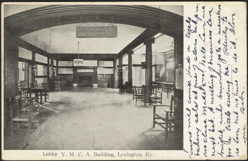 1908 YMCA lobby